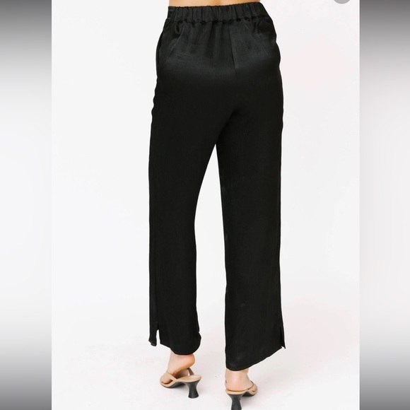 Smash and Tess, Sloane Wide Leg Pant, Black, 2X. - Picture 3 of 6
